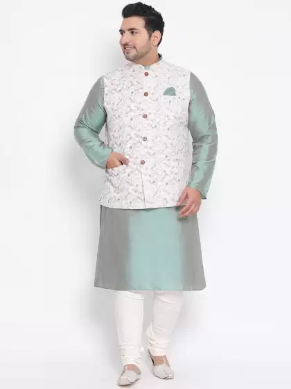Men Kurta with Churidar - image 3