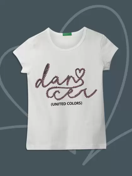 Girls Brand Logo Printed T-shirt - image 3
