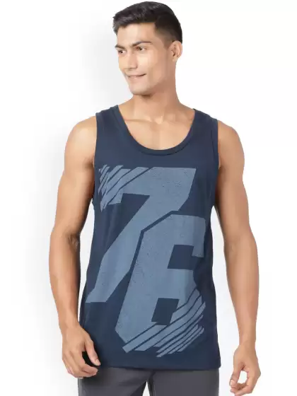 Men Printed Cotton Innerwear Vests - image 3