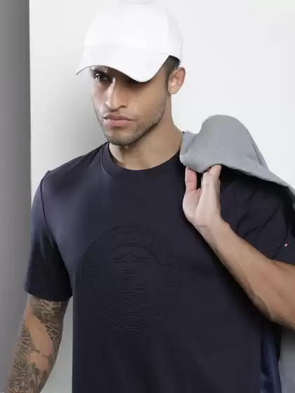 Men Brand Logo Printed T-shirt - image 3