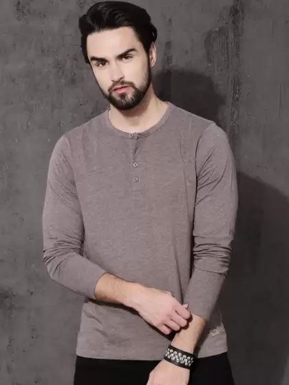 Henley Neck T-shirt - image 3