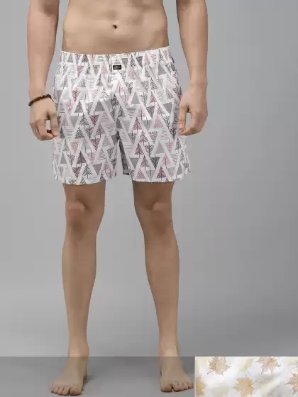 Men Set of 2 Printed Boxers - image 3