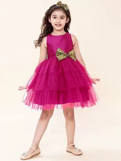 Embellished Net Dress - image 3