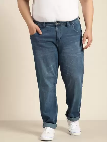 Men Plus Size Slim Fit Jeans - image 3