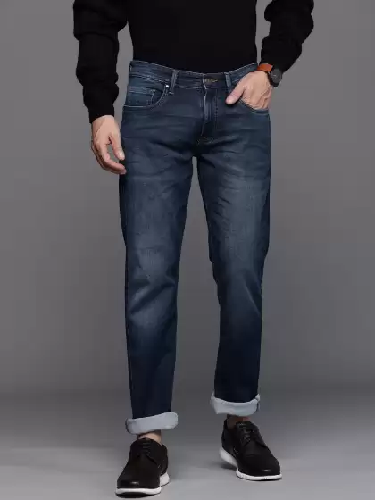 Men Slim Fit Mid-Rise Jeans - image 3