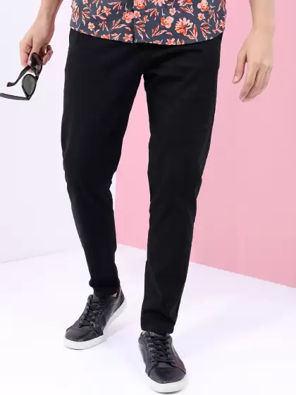 Men Tapered Fit Trousers - image 3