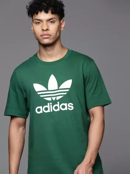 Trefoil Printed Cotton T-shirt - image 3