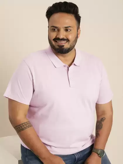 Plus Size Polo Collar T-shirt - image 3