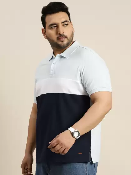 Plus Size Polo Collar T-shirt - image 3