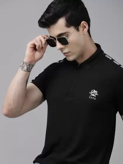 Men Polo Collar T-shirt - image 3