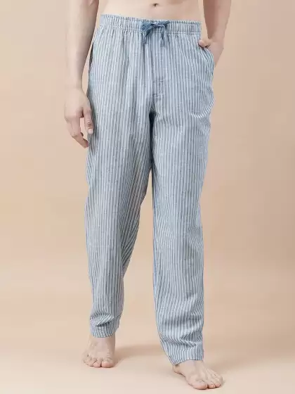 Men Striped Lounge Pants - image 3