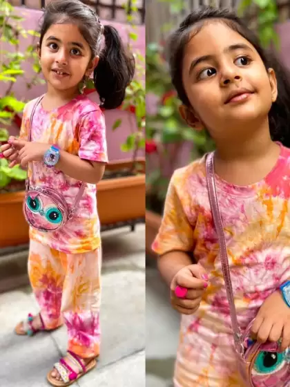 Kids Tie & Dyed DIY Night Suit Kit - image 3