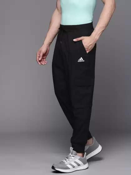 Men Brand Logo Cargo Joggers - image 3