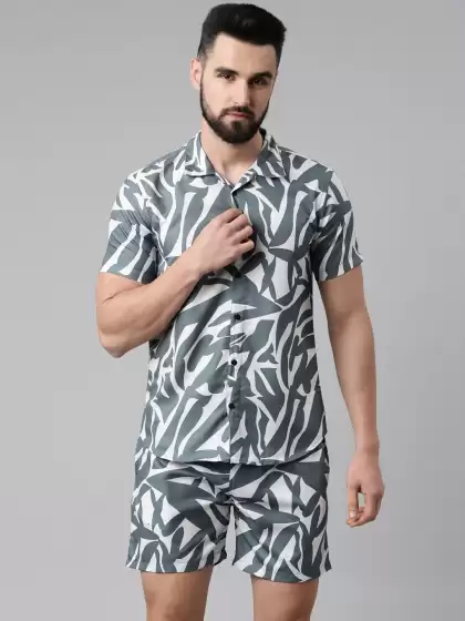 Men Printed Night suit - image 3
