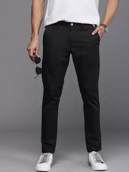 Men Tapered Casual Trousers - image 3