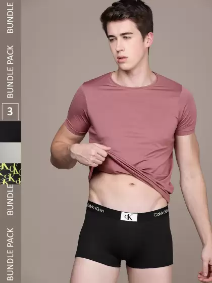 Men Pack of 3 Low Rise Trunk - image 3