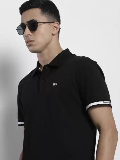 Men Polo Collar T-shirt - image 3
