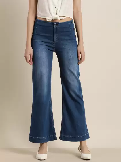 Women Wide Leg Jeans - image 3