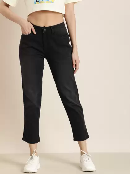 Tapered Fit High-Rise Jeans - image 3