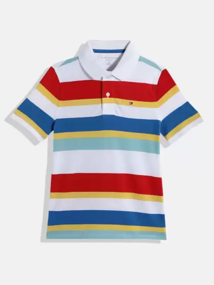 Boys Striped Cotton T-shirt - image 3