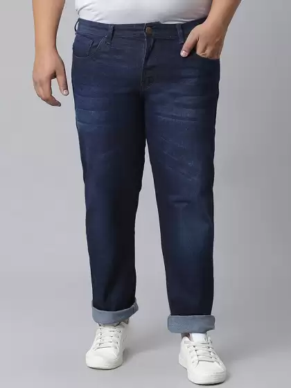 Plus Size Men Cotton Jeans - image 3