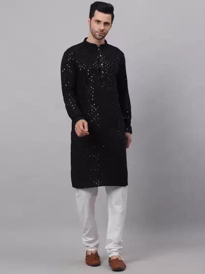 Men Pure Cotton Kurta Set - image 3