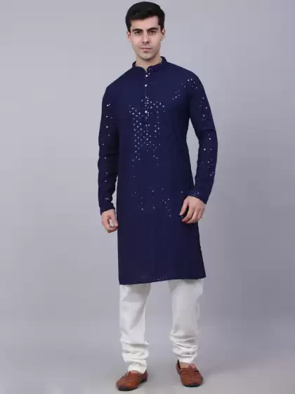 Men Pure Cotton Kurta Sets - image 3
