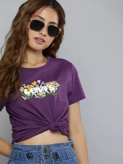 Women Pure Cotton T-shirt - image 3