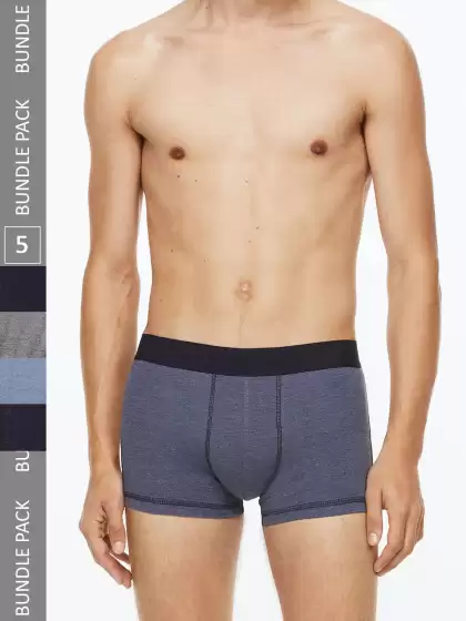 Men 5-Pack Short Trunks - image 3