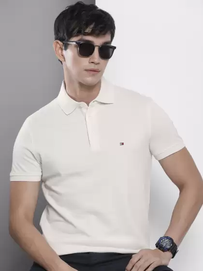 Polo Collar Slim Fit T-shirt - image 3
