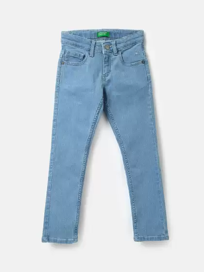 Boys Slim Fit Mid-Rise Jeans - image 3