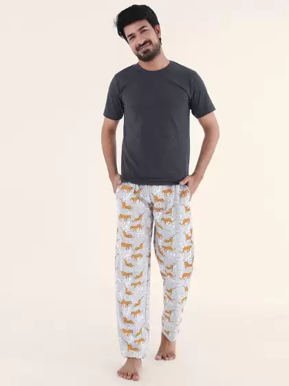 Men Pure Cotton Night suit - image 3