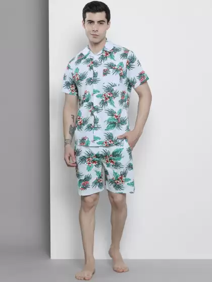Men Printed Night suit - image 3