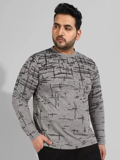 Men Plus Size Cotton T-shirt - image 3