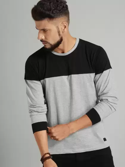 Colourblocked T-shirt - image 3