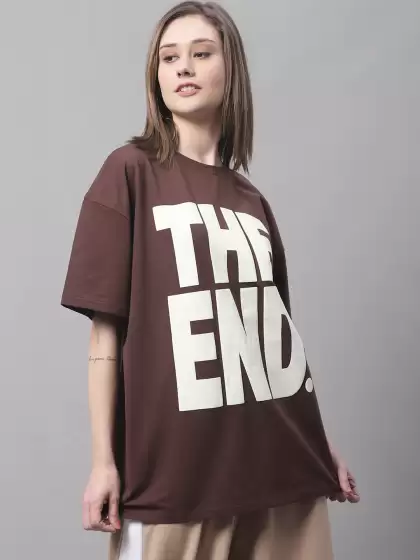 Women Printed Cotton T-shirt - image 3