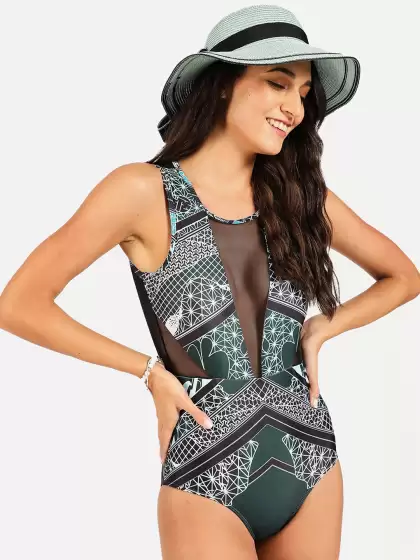 Women Printed Bodysuit - image 3