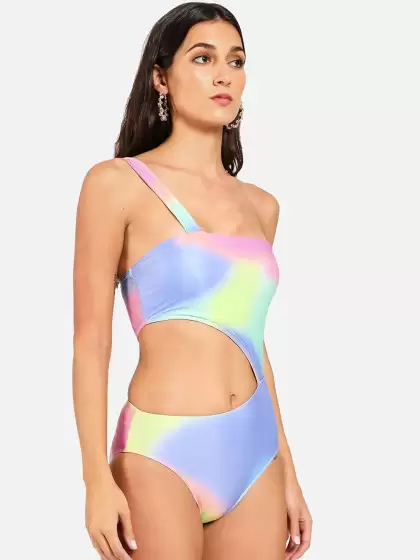 Women Cut-Out  One-Piece Swimwear - image 3