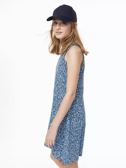 Girls Patterned Jersey Dress - image 3