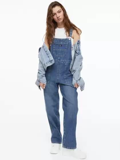 Women Denim Dungarees - image 3