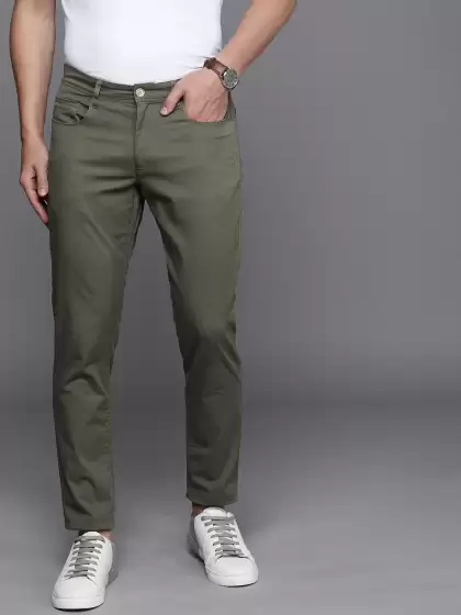 Men Tapered Fit Chinos - image 3