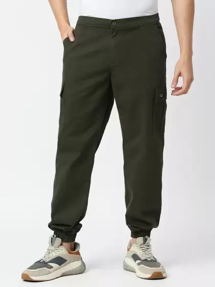 Men Comfort Cargo Trousers - image 3