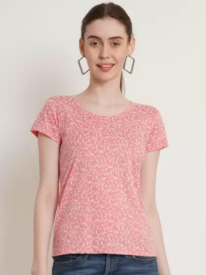 Printed Cotton T-shirt - image 3