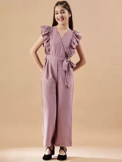 Girls Tie-Ups Basic Jumpsuit - image 3