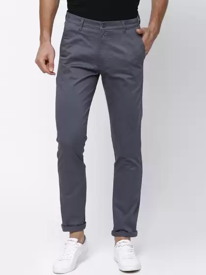 Men Slim Fit Trousers - image 3
