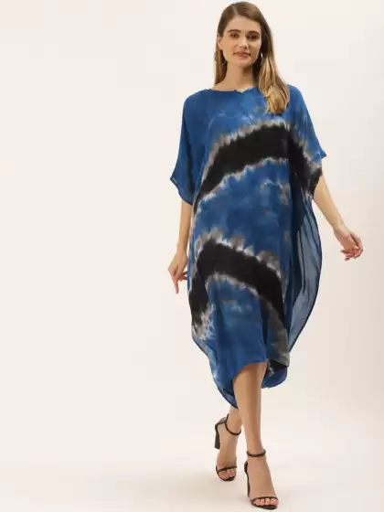 Tie And Dye Kaftan Dress - image 3