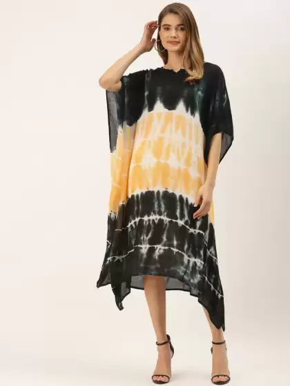 Tie And Dye Kaftan Dress - image 3