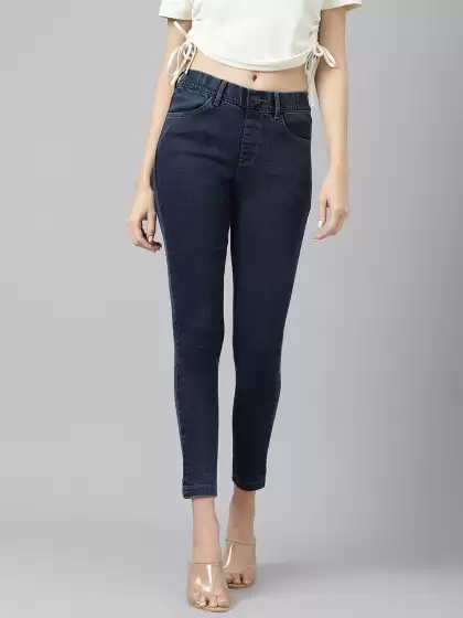 Women Slim Fit Mid Rise Jeans - image 3