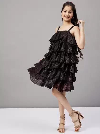 Embellished Georgette Dress - image 3