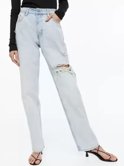 Women 90s Boyfriend Jeans - image 3